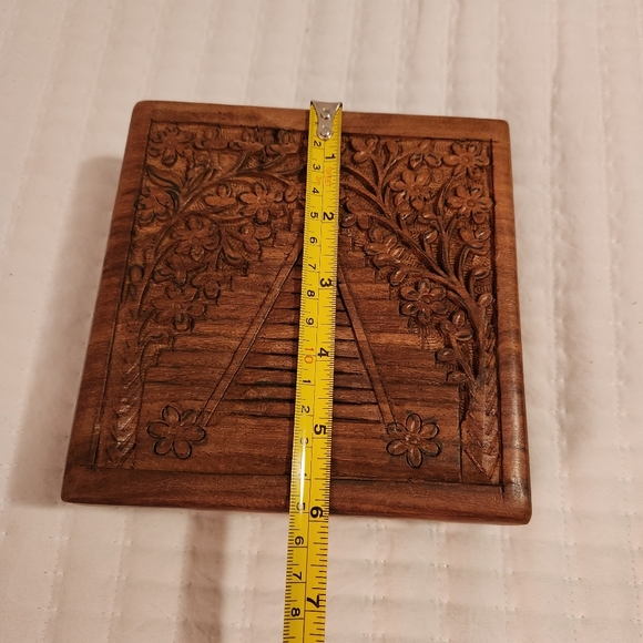 Spices Of Latin America Wooden Spice Box with Spoon - Picture 8 of 8